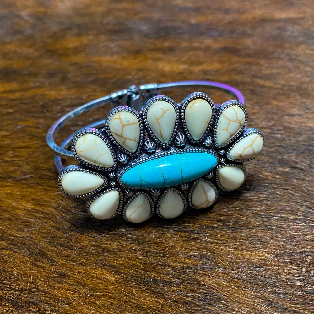 Faux Turquoise Bracelet